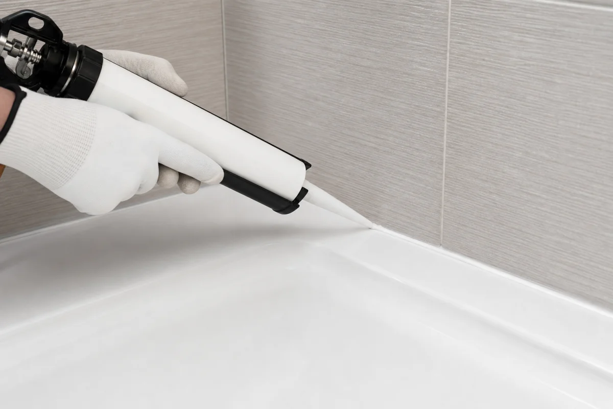 étanchéité entre receveur et carrelage