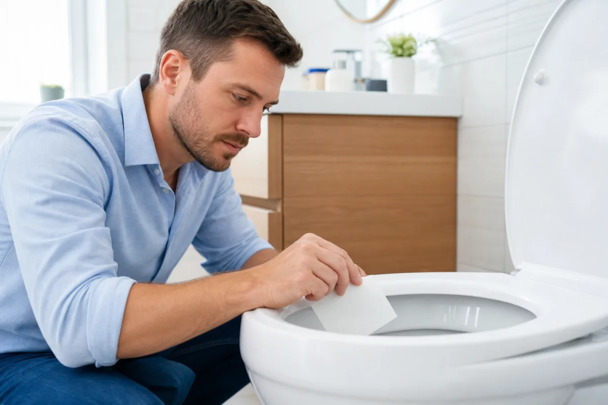 changer joint chasse d'eau