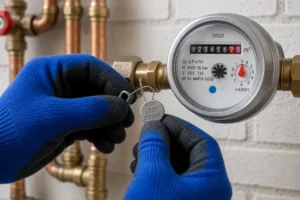 comment enlever la bague du compteur d'eau