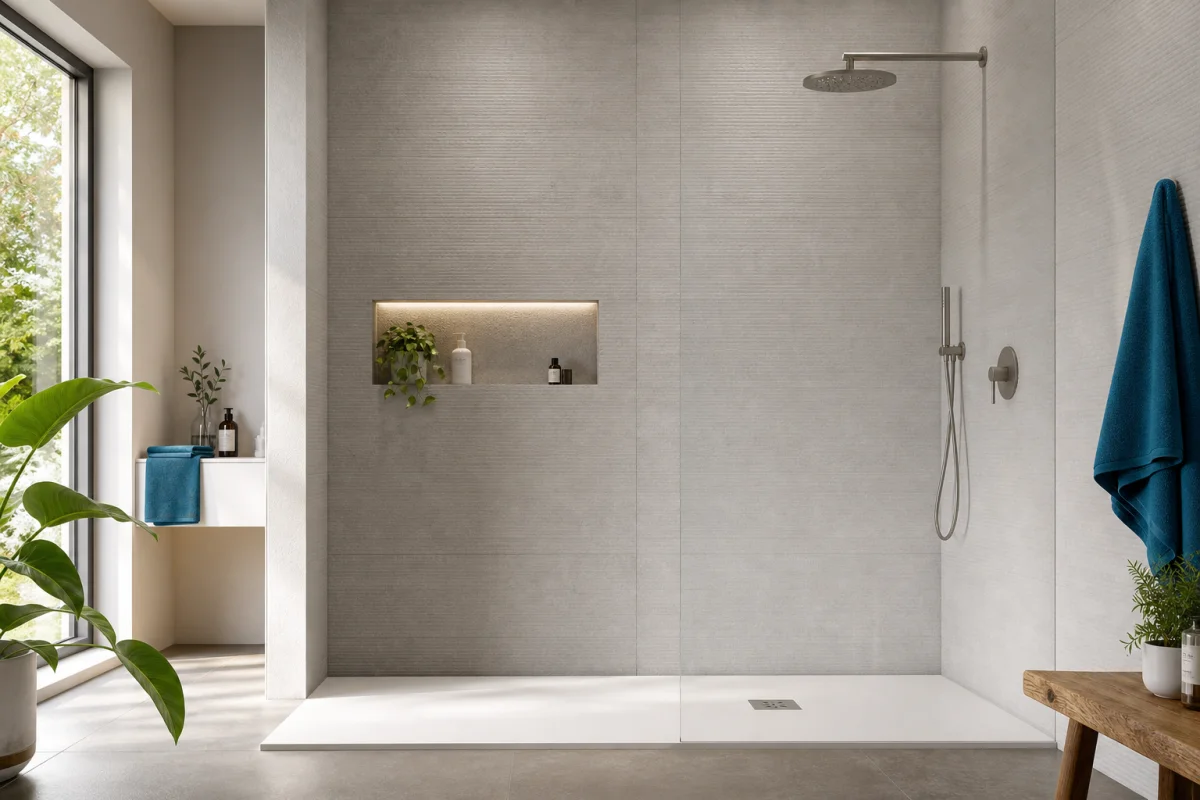 remplacer douche italienne par receveur