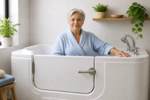 découper baignoire