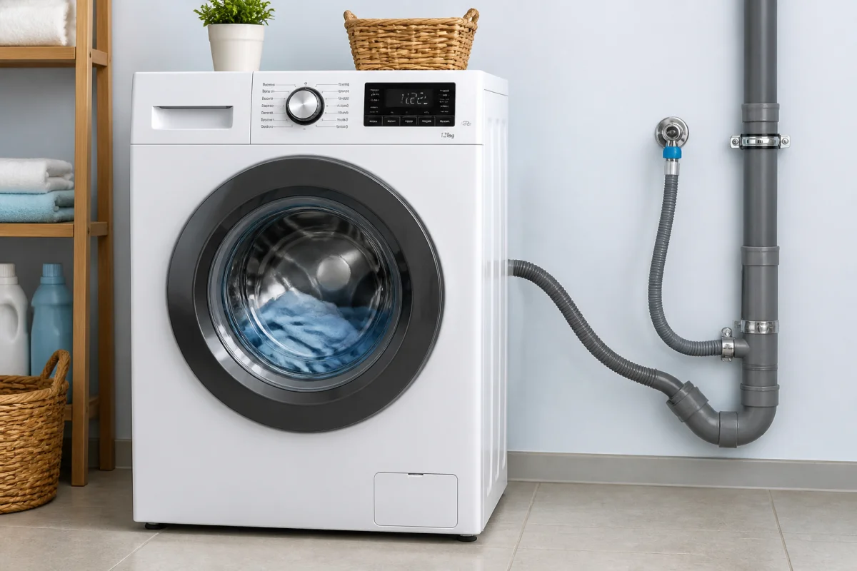 Problème d’évacuation de machine à laver