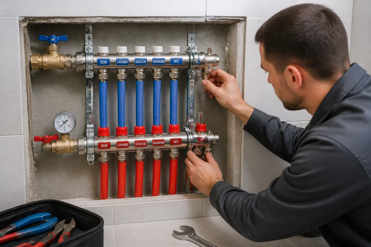 Installer un réseau d’eau domestique dans les règles