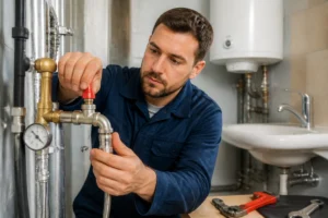 Couper l’eau avant travaux plomberie