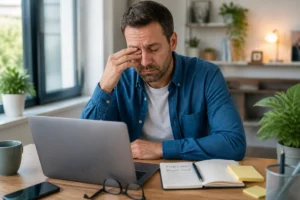Corps flottants et fatigue oculaire