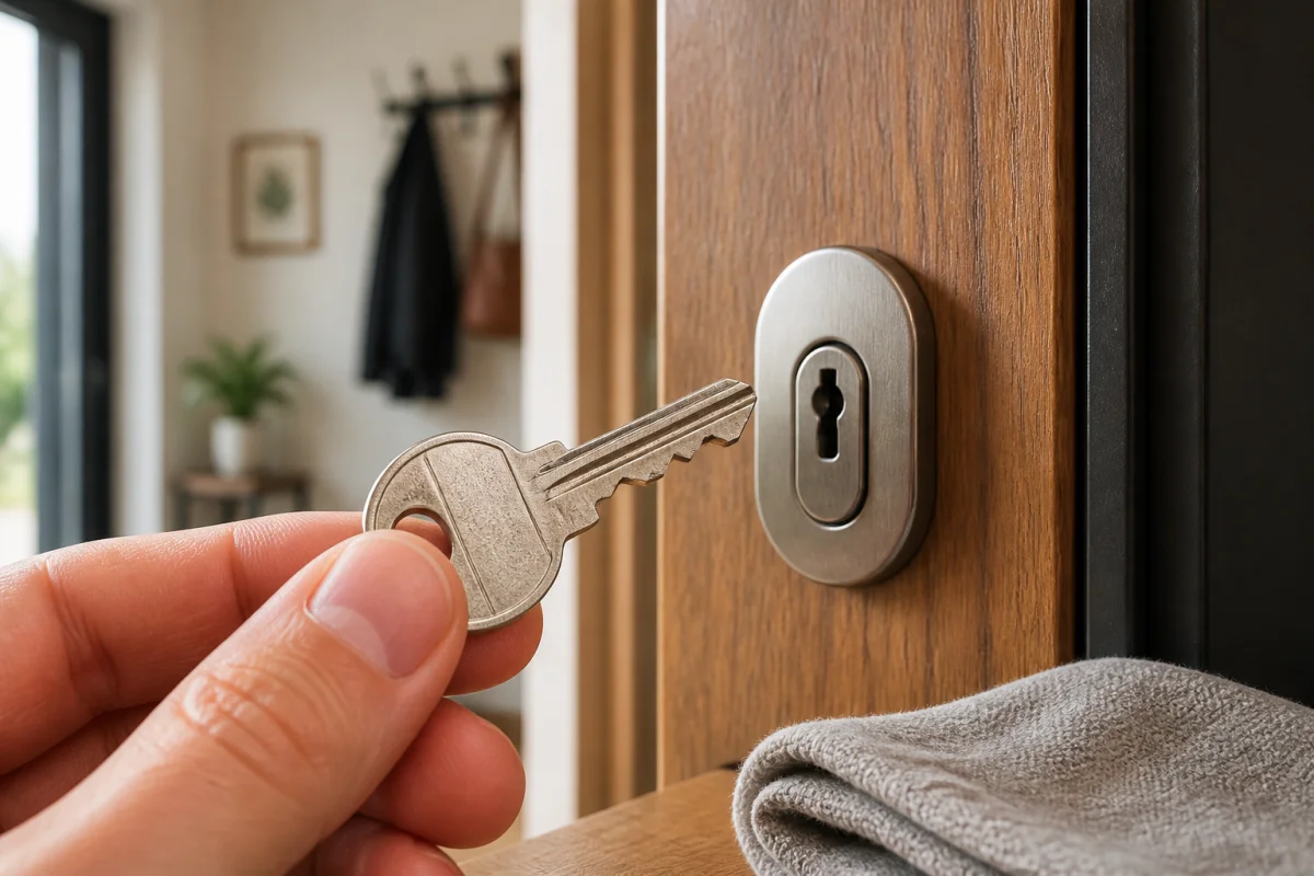 Cylindre de serrure grippé comment réagir sans abîmer la porte