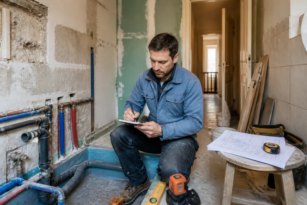 Autorisation travaux salle de bain copropriété, ce qu’il faut prévoir avant de rénover